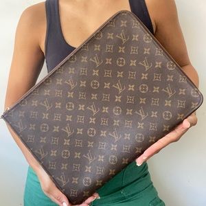 100% Authentic and VINTAGE Louis Vuitton Portfolio Case